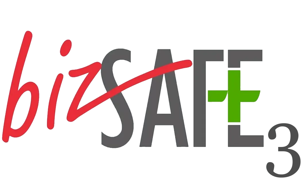 bizSAFE Level 3 certification badge